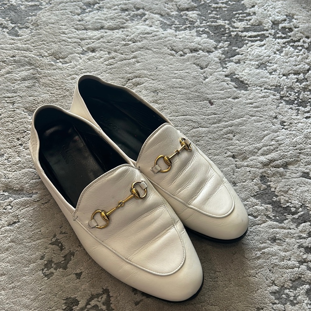 Gucci Women’s White Loafer